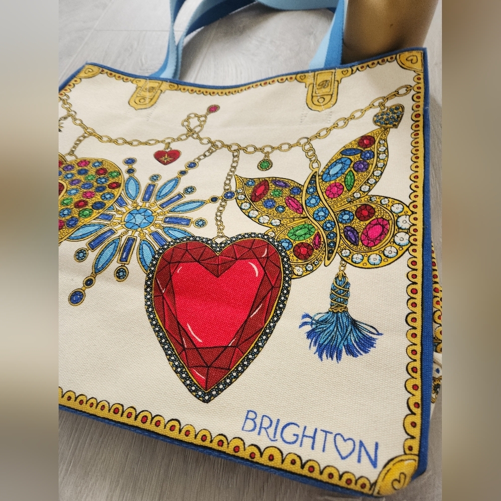 Brighton Glittering Love Tote - Picture 5 of 7